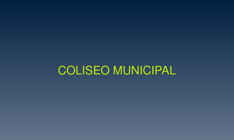 Coliseo Municipal — B/santa Rosita C/Mataral y Comarapa